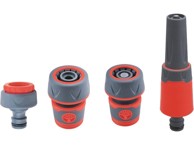 EXTOL PREMIUM Set crijeva 8876491, 4 komada, 3/4", PP/ABS